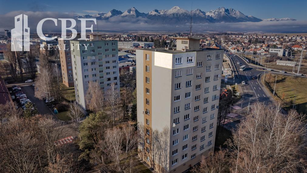 PREDANÉ / 1i byt v blízkosti centra Popradu aj Vysokých Tatier