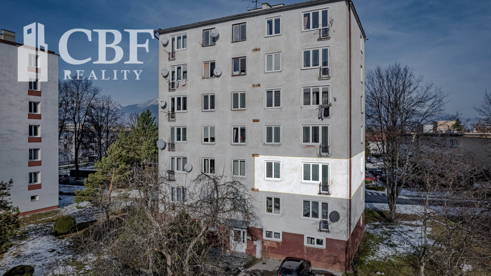 PREDANÉ / 2i byt na predaj – svetlo, priestor a Tatry na dosah