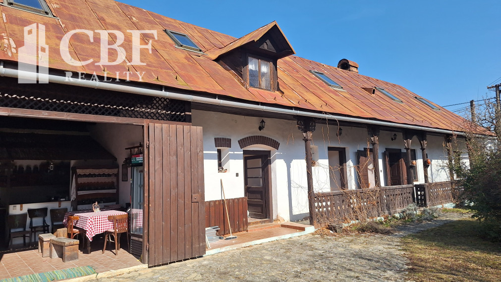 JEDINEČNÁ CHALUPA V OBCI SILICKÁ JABLONICA