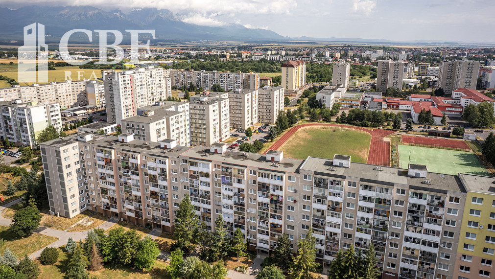 PRENÁJOM 1i byt po rekonštrukcii, s balkónom Nový Juh Poprad