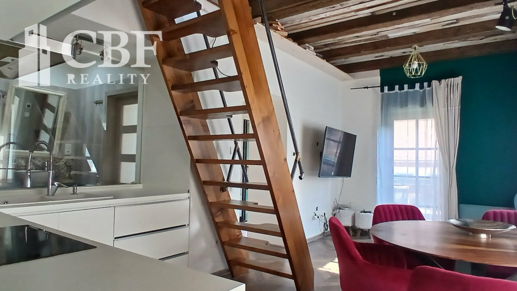 Na prenájom 3-izbový mezonet s terasou v tichej lokalite