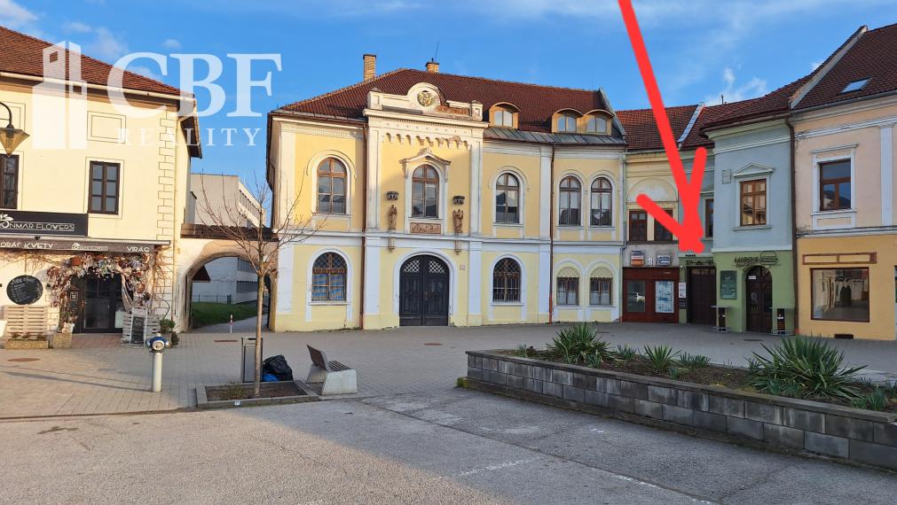 HISTORICKÝ PRIESTOR NA PRENÁJOM