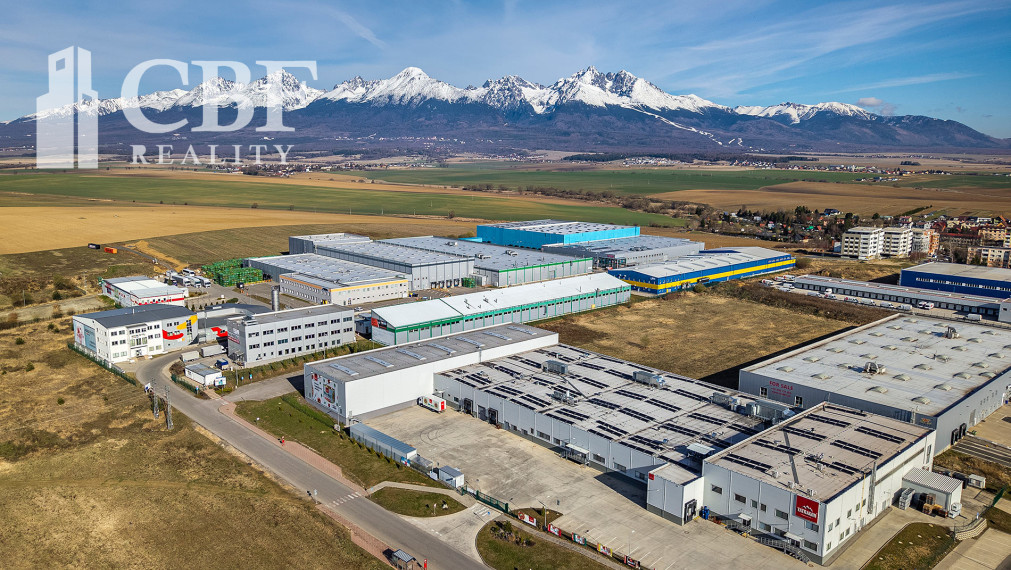 PRENAJATÉ / SKLAD /VÝROBNÝ PRIESTOR 636 m², MATEJOVCE – PRIEMYSELNÁ ZÓNA