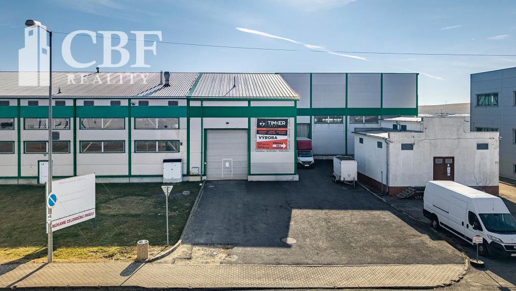 SKLAD /VÝROBNÝ PRIESTOR 636 m², MATEJOVCE – PRIEMYSELNÁ ZÓNA