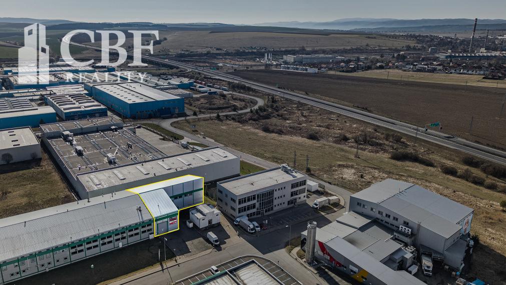 SKLAD /VÝROBNÝ PRIESTOR 636 m², MATEJOVCE – PRIEMYSELNÁ ZÓNA