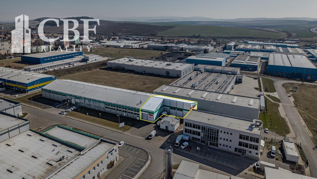 SKLAD /VÝROBNÝ PRIESTOR 636 m², MATEJOVCE – PRIEMYSELNÁ ZÓNA