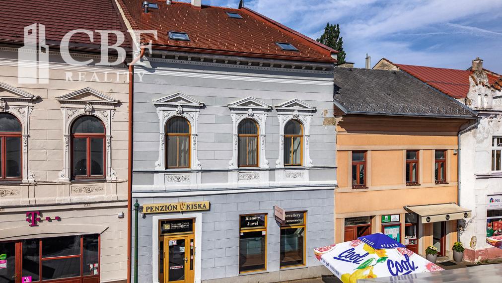 Penzión Kiska – výnimočná investičná príležitosť v historickom centre Kežmarku