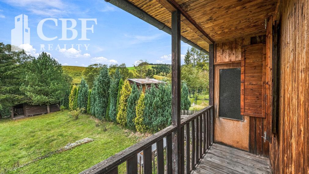 Záhradkárska chata s vlastným pozemkom 404 m² v krásnom prostredí Podolínca