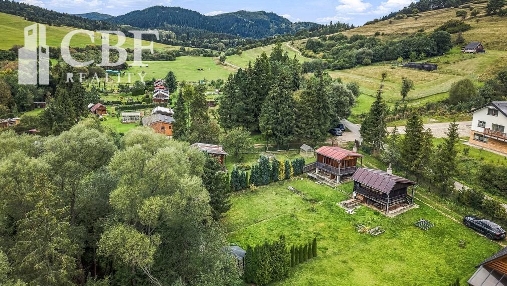 Záhradkárska chata s vlastným pozemkom 404 m² v krásnom prostredí Podolínca