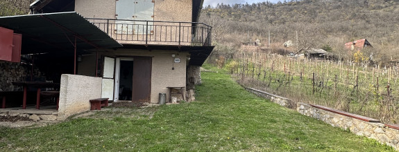 ZNÍŽENÁ CENA - Záhradná chatka s vinicou v obci Hrušov