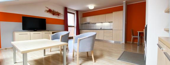 Na prenájom 2-izbový apartmán v centre Popradu s parkovaním