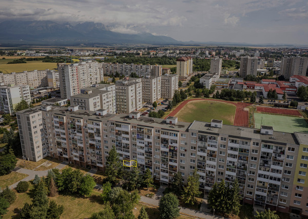 PRENÁJOM 1-izbový byt s balkónom, Nový Juh Poprad