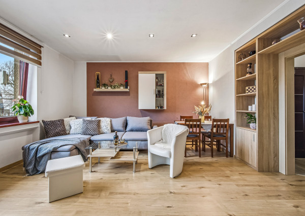 REZERVOVANÉ / 3-izbový byt so záhradou a krbom v Kežmarku