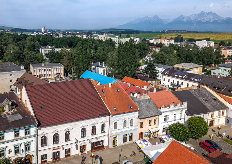 Penzión Kiska–výnimočná investičná príležitosť v historickom centre Kežmarku - fotografia 1